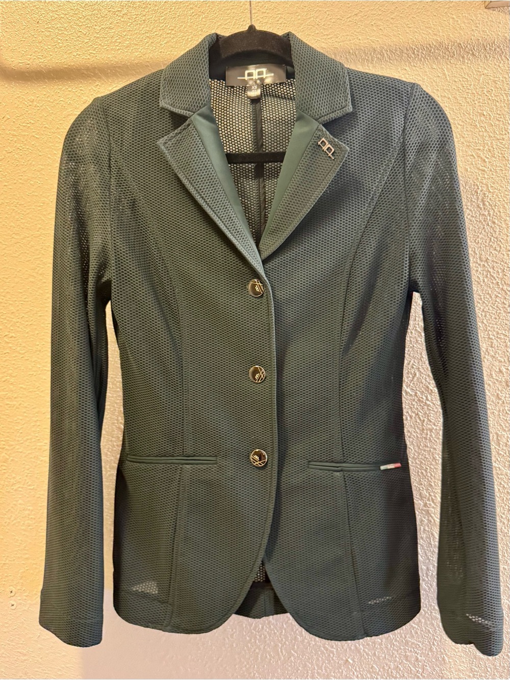 Alessandro Albanese Hunter Green Competition Jacket, XS
